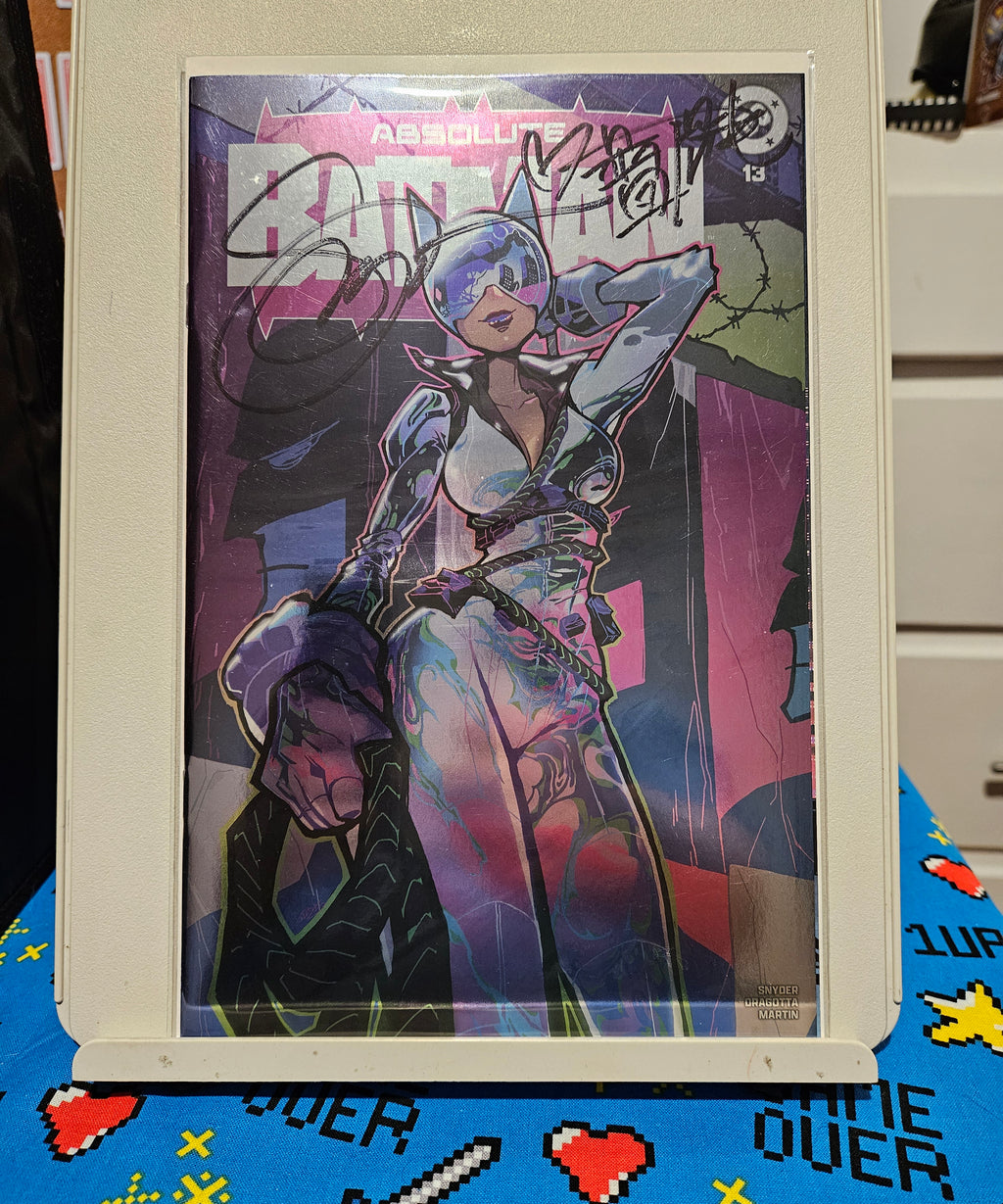 Absolute Batman #13 – Rose Besch Foil Variant – Double Signed (Scott Snyder & Rose Besch) w/ COA