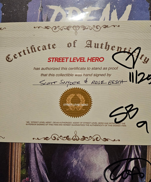 Absolute Batman #13 – Rose Besch Foil Variant – Double Signed (Scott Snyder & Rose Besch) w/ COA
