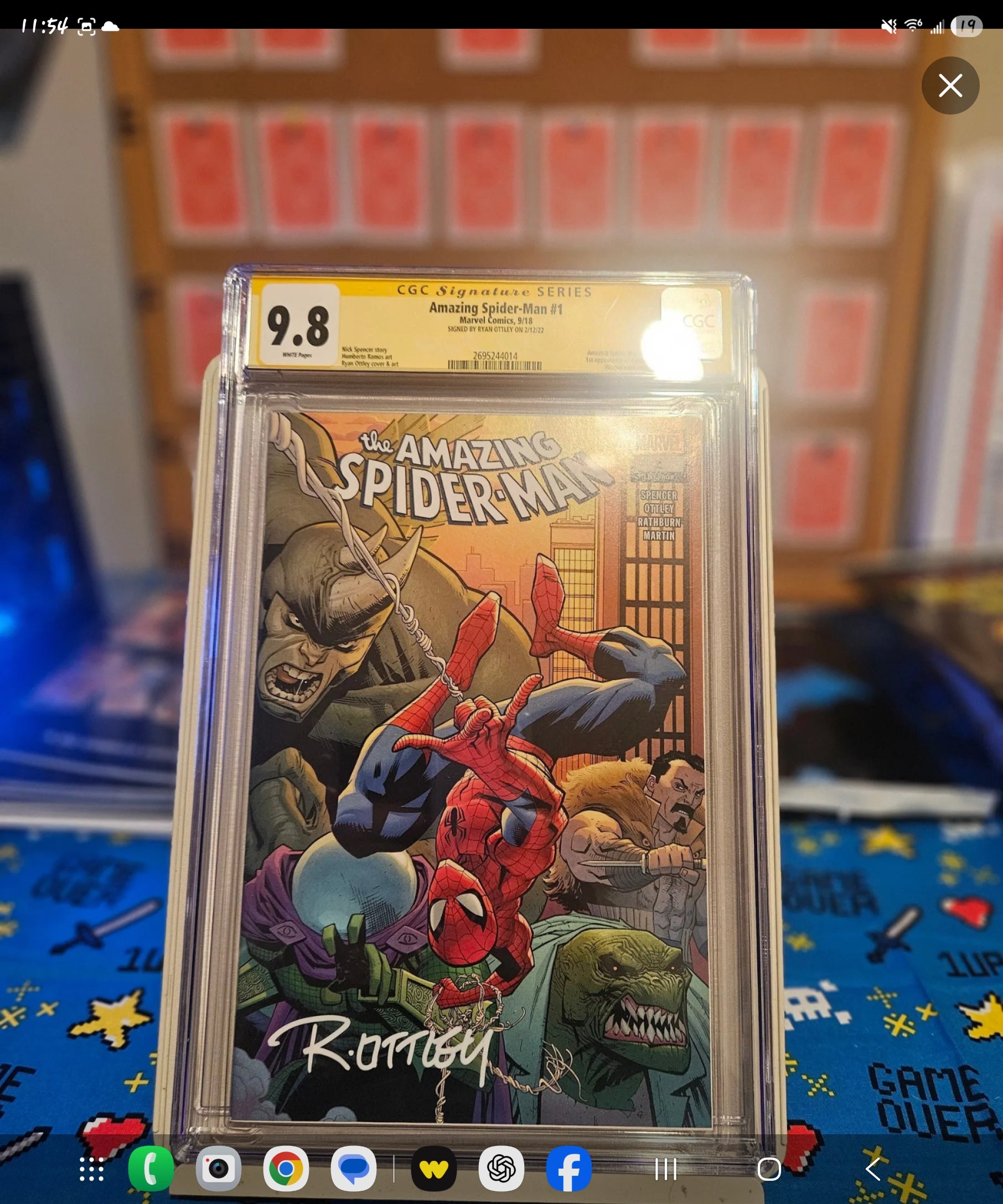 Amazing Spider-Man #1 – CGC 9.8 Signature Series | Signed by Ryan Ottley